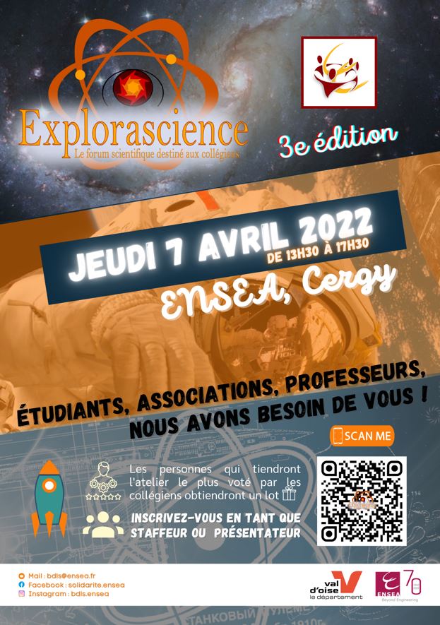 explorascience à l'ENSEA