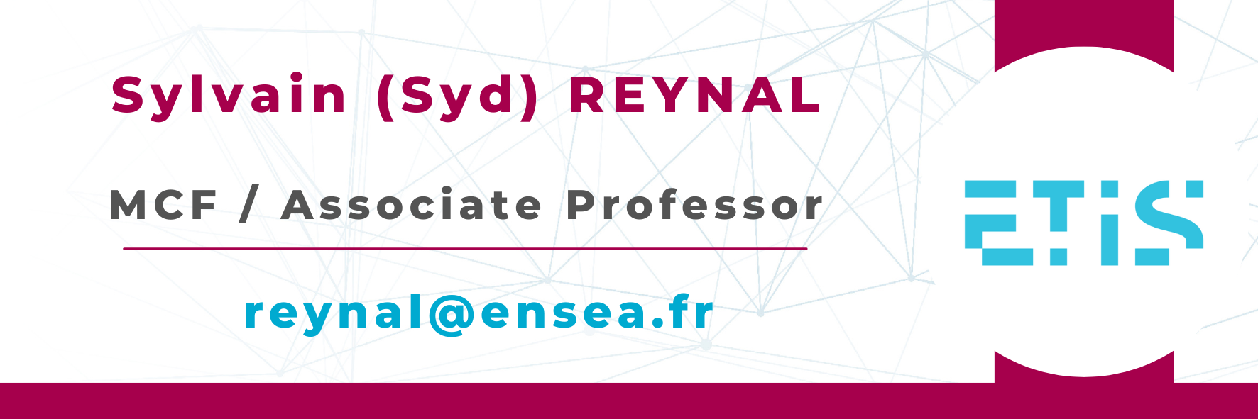 fiche de Sylvain Reynal