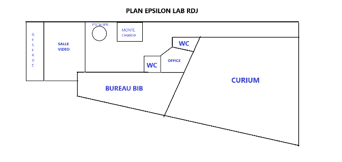 Plan de l'Epsilon Lab R+1