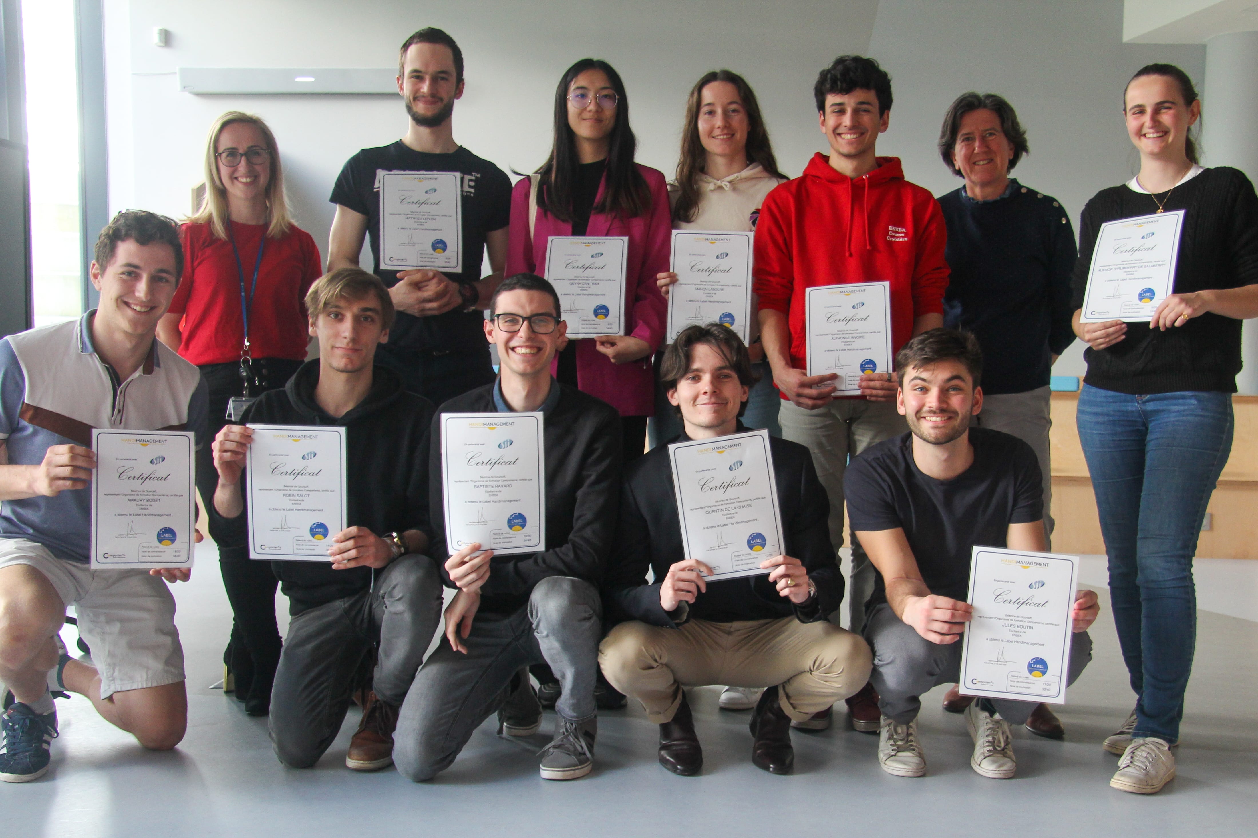 Nouvelle cordée Handimanagement pour nos étudiants